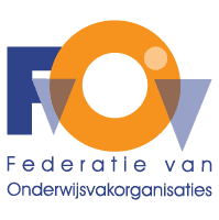 Logo van FvOv (Federatie van Onderwijsvakorganisaties).